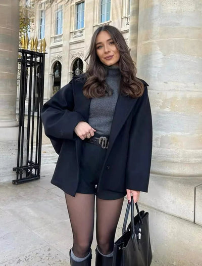 Valeria™ - Oversized Wollmantel