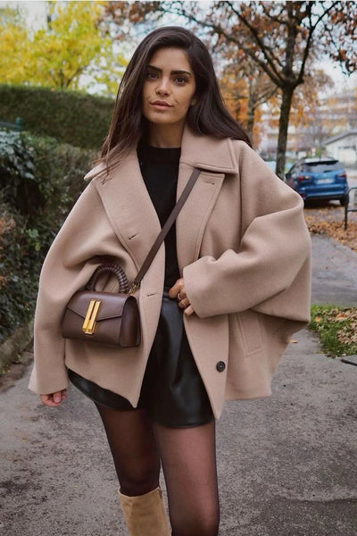 Valeria™ - Oversized Wollmantel