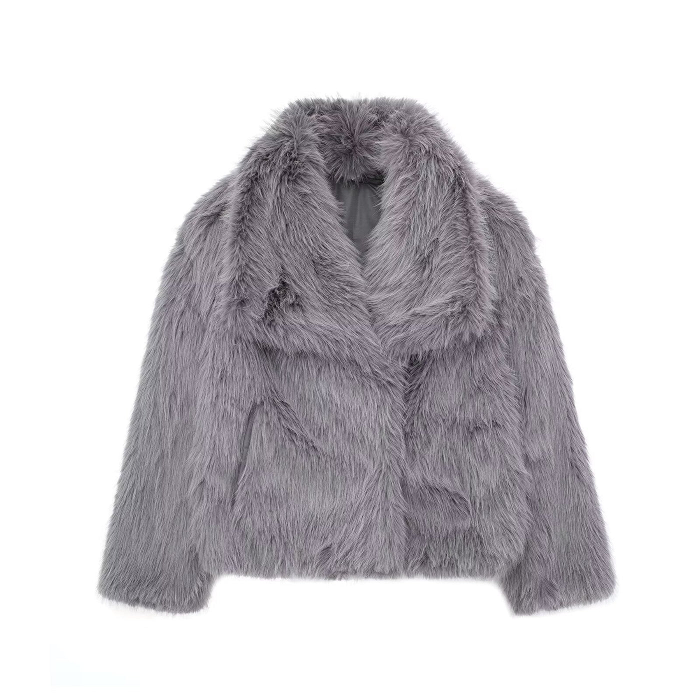 Sara™ - Fluffy Fur Coat