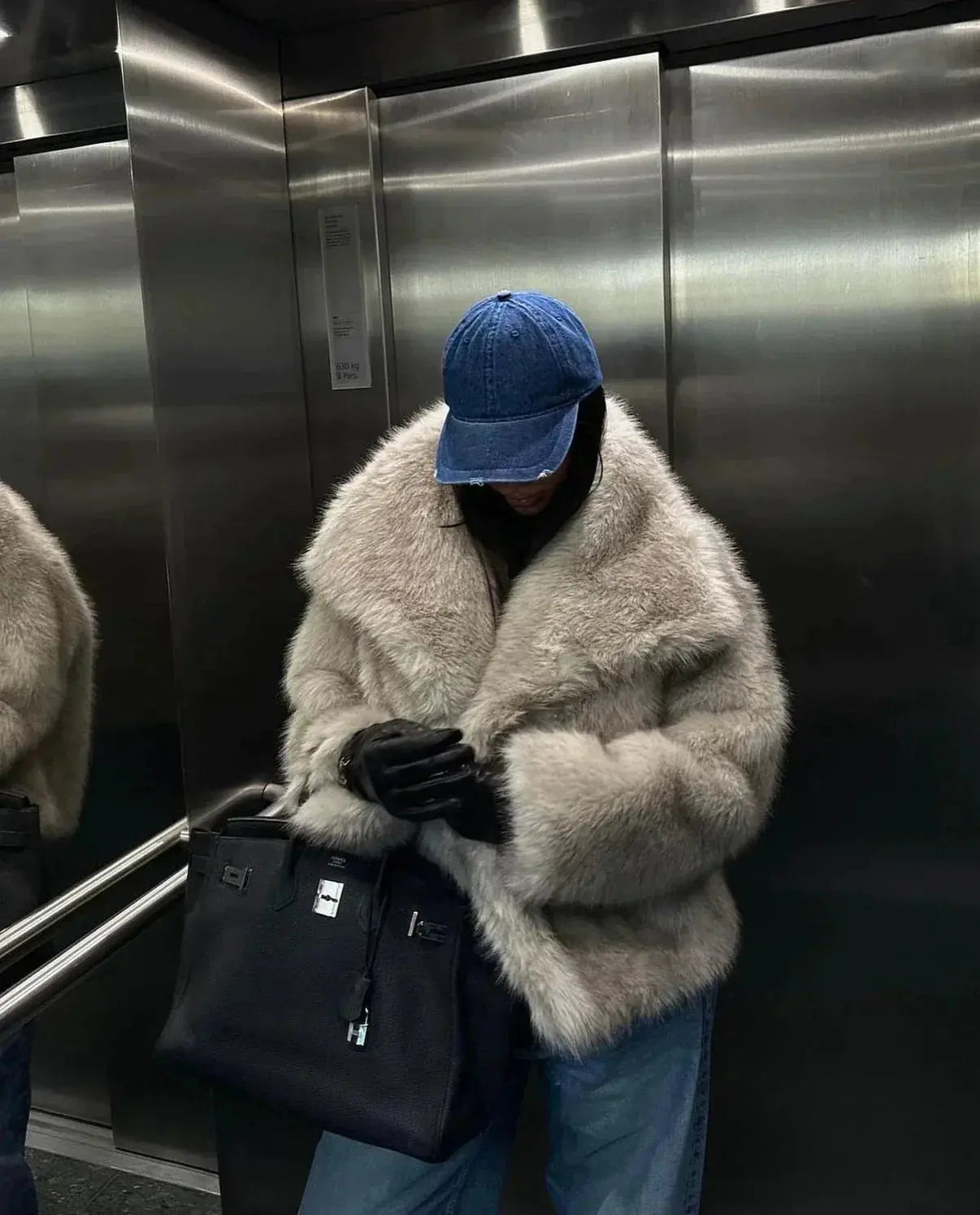 Sara™ - Fluffy Fur Coat