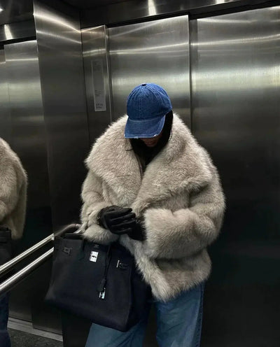 Sara™ - Fluffy Fur Coat