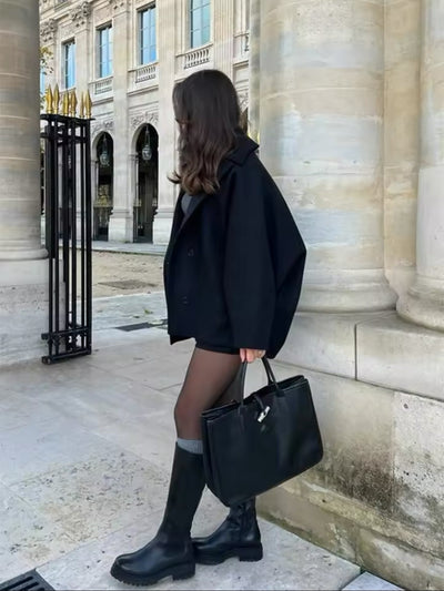 Valeria™ - Oversized Wollmantel